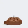Średniej wielkości torebka Pasticcino z owczej skóry, kolor tytoniowy Średniej wielkości torebka Pasticcino z owczej skóry, kolor tytoniowy