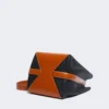 Średniej wielkości torebka typu bucket, kolor rdzawy Średniej wielkości torebka typu bucket, kolor rdzawy