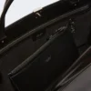 Skórzana torba typu tote, czarna Skórzana torba typu tote, czarna