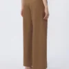 Spodnie z wełnianej gabardyny, kolor camel Spodnie z wełnianej gabardyny, kolor camel