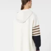 Sweter oversize z dzianiny wełnianej, kolor kości słoniowej Sweter oversize z dzianiny wełnianej, kolor kości słoniowej