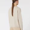 Sweter oversize z wełny i kaszmiru, kolor albino