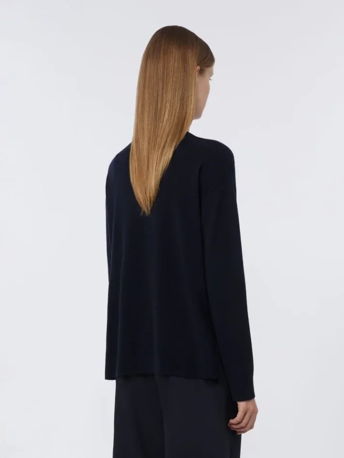 Sweter oversize z wełny, kolor ultramaryna Sweter oversize z wełny, kolor ultramaryna