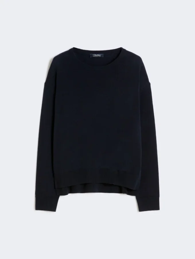 Sweter oversize z wełny, kolor ultramaryna Sweter oversize z wełny, kolor ultramaryna