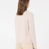 Sweter z kaszmiru z wstawką, kolor piaskowy Sweter z kaszmiru z wstawką, kolor piaskowy