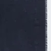 Szal z dzianiny żakardowej z wełny i jedwabiu, kolor granatowy Szal z dzianiny żakardowej z wełny i jedwabiu, kolor granatowy