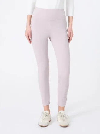 Techniczne legginsy z dżerseju, liliowe Techniczne legginsy z dżerseju, liliowe