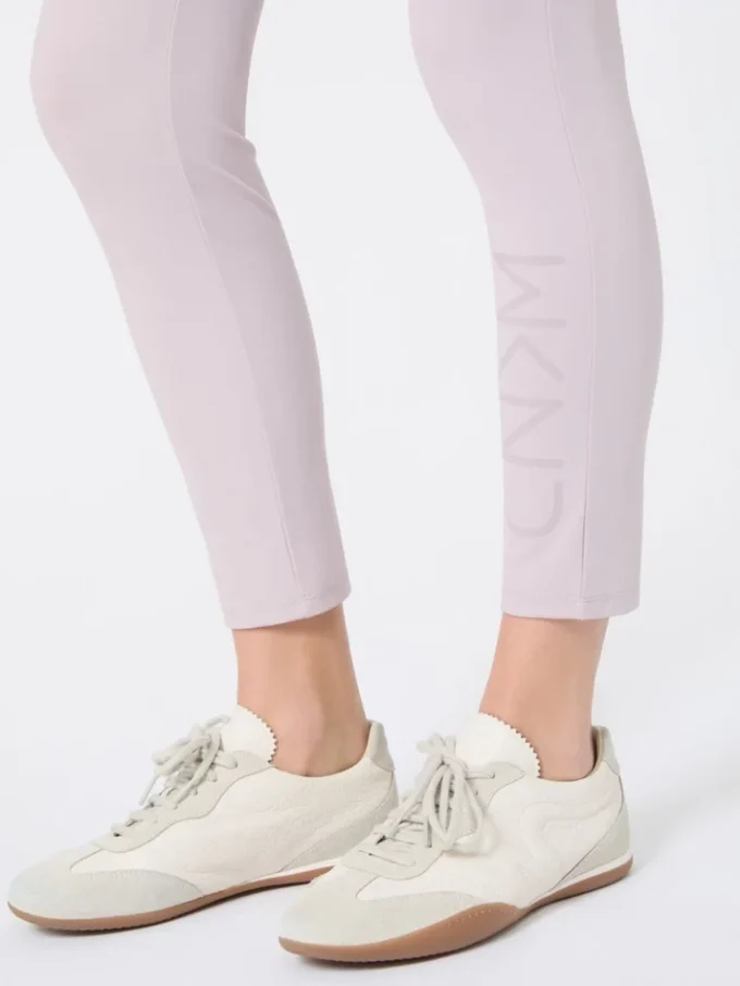 Techniczne legginsy z dżerseju, liliowe Techniczne legginsy z dżerseju, liliowe