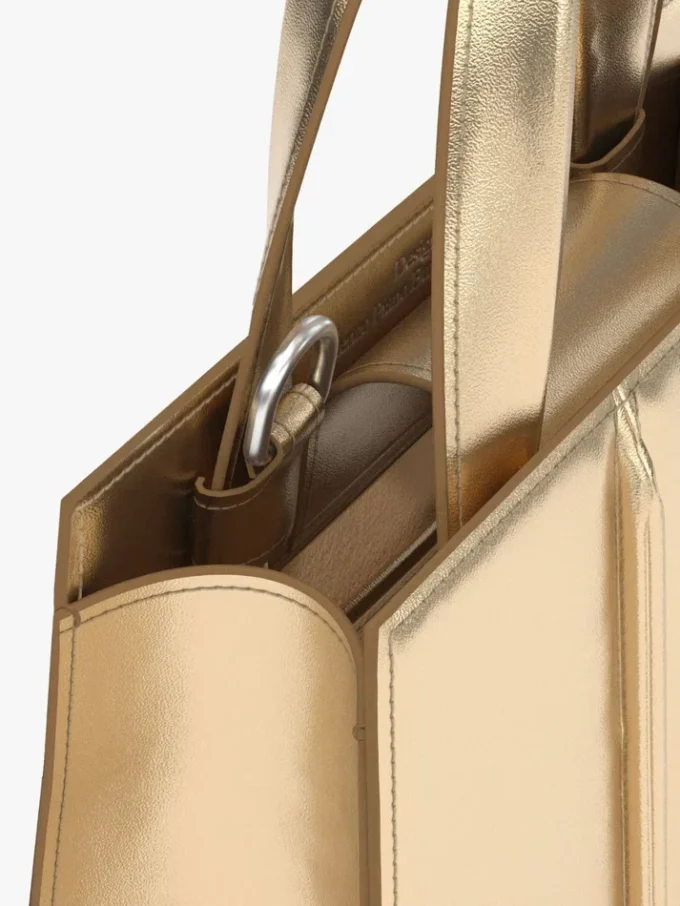Torebka Max Mara Whitney 2 – nano, jasnozłoty brąz