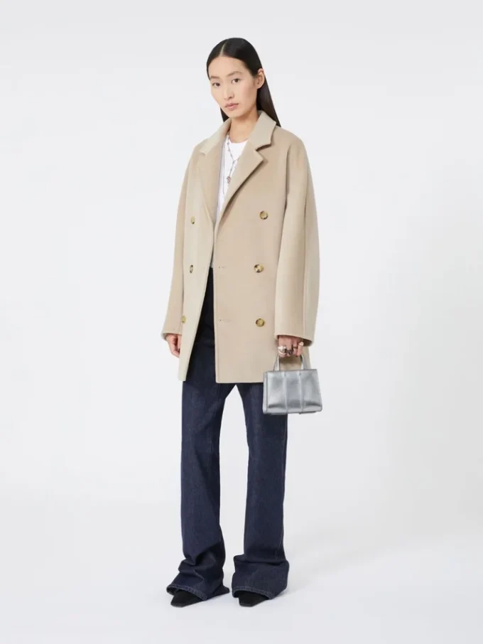 Torebka Max Mara Whitney 2 – Nano, srebrna