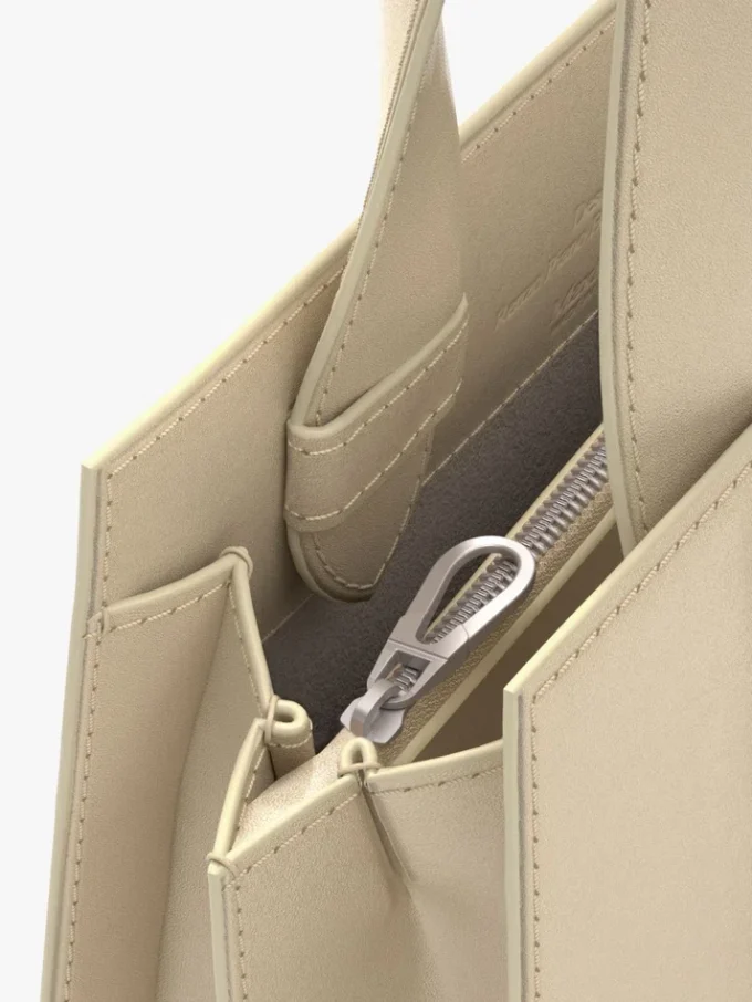 Torebka Max Mara Whitney 3 – micro, beżowa