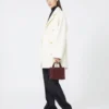 Torebka Max Mara Whitney 3 – mikro, czerwona