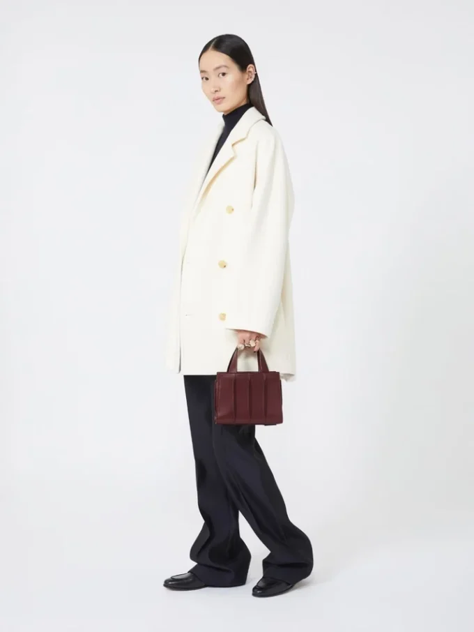 Torebka Max Mara Whitney 3 – mikro, czerwona