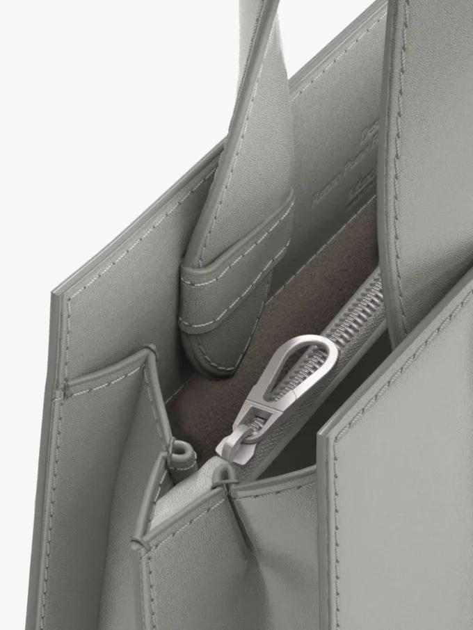 Torebka Max Mara Whitney 3 – mikro, jasnoszara