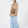 Torebka Max Mara Whitney 3 – mikro, kolor camel
