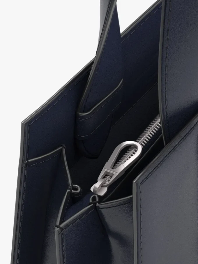 Torebka Max Mara Whitney 3 – model Micro, kolor midnight blue