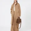 Torebka Max Mara Whitney 4 – mała, bursztynowo-brązowa