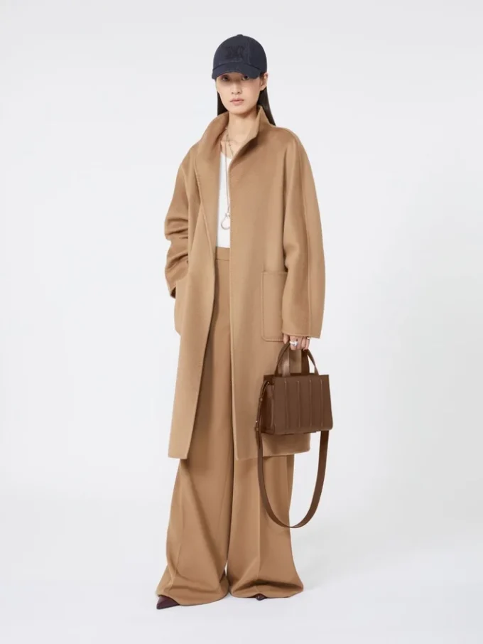 Torebka Max Mara Whitney 4 – mała, bursztynowo-brązowa