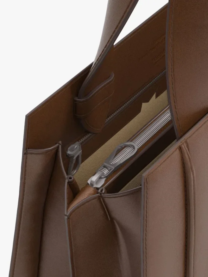 Torebka Max Mara Whitney 5 – średnia, bursztynowo-brązowa Torebka Max Mara Whitney 5 – średnia, bursztynowo-brązowa