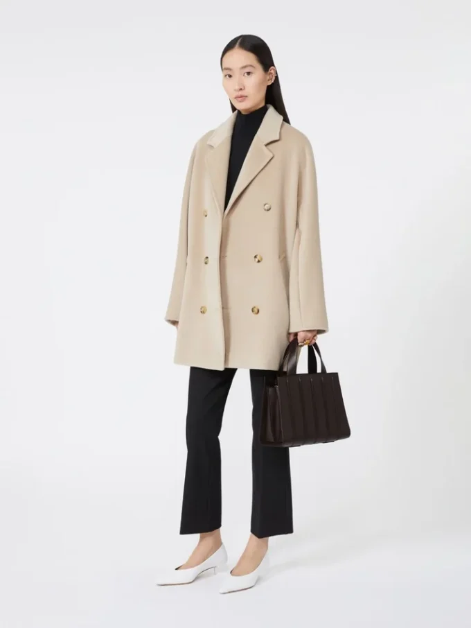 Torebka Max Mara Whitney 5 – średnia, ciemnobrązowa