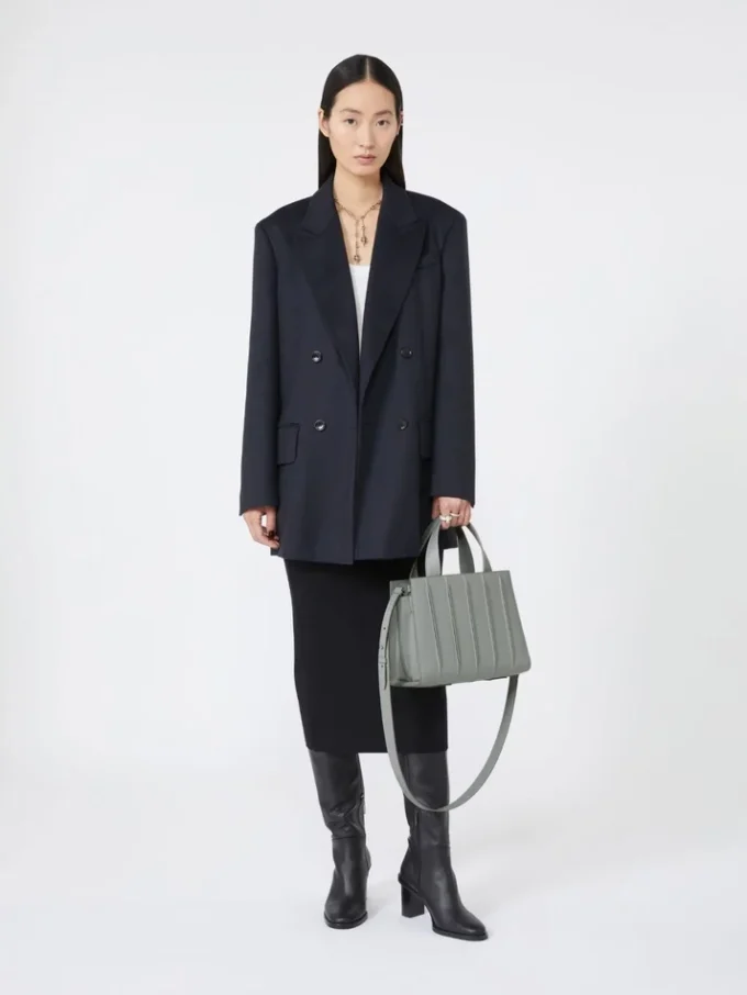 Torebka Max Mara Whitney 5 – średnia, jasnoszara Torebka Max Mara Whitney 5 – średnia, jasnoszara