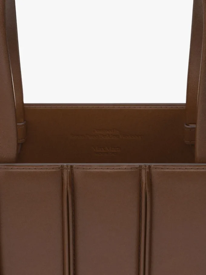 Torebka Max Mara Whitney 6 – średnia, bursztynowo-brązowa Torebka Max Mara Whitney 6 – średnia, bursztynowo-brązowa