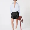 Tunika w stylu kimona z popeliny, kolor avio Tunika w stylu kimona z popeliny, kolor avio