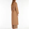 Wełniany płaszcz kopertowy, kolor camel Wełniany płaszcz kopertowy, kolor camel