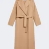 Wełniany płaszcz kopertowy, kolor camel Wełniany płaszcz kopertowy, kolor camel